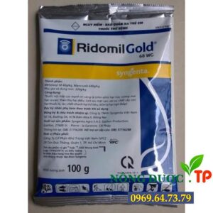 RIDOMIL GOLD 68WP – THUỐC ĐẶC TRỊ BỆNH DO NẤM GÂY HẠI TRÊN CÂY TRỒNG