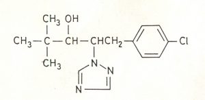 Công thức cấu tạo của Paclobutrazol