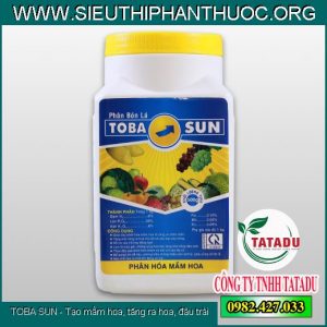 TOBA SUN - Tạo mầm hoa, tăng ra hoa, đậu trái