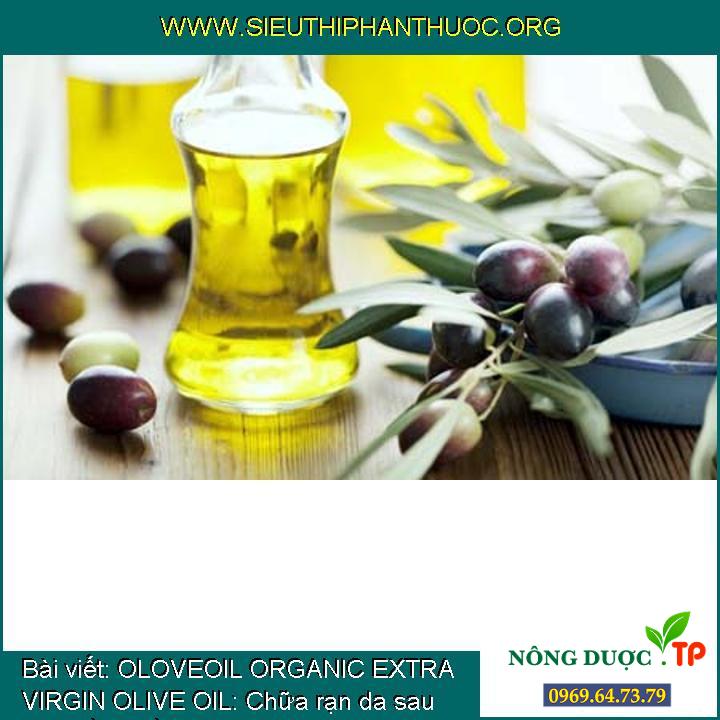 OLOVEOIL ORGANIC EXTRA VIRGIN OLIVE OIL: Chữa rạn da sau sinh bằng dầu Oliu