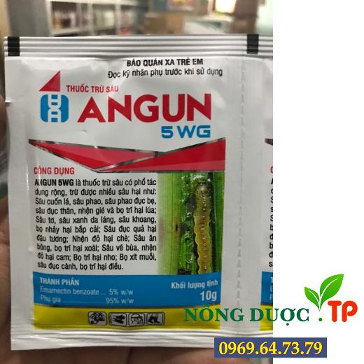 ANGUN 5 WG – ĐẶC TRỊ SÂU CUỐN LÁ , NHỆN, BỌ TRĨ BỌ XÍT HẠI CÂY TRỒNG ...
