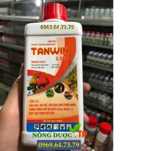 THUỐC TRỪ SÂU SINH HỌC TANWIN 2.0EC - ĐẶC TRỊ SÂU, BỌ TRĨ, NHỆN, RỆP SÁP