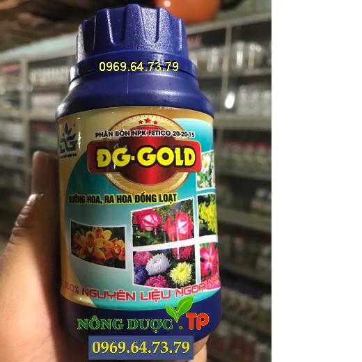 PHÂN BÓN NPK FETICO 20-20-15 ĐG GOLD- DƯỠNG HOA, RA HOA ĐỒNG LOẠT