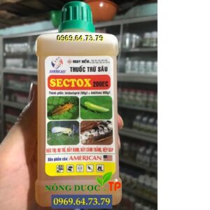 thuốc trừ sâu sectox 200ec - đặc trị bọ trĩ, rầy xanh, rầy rêp