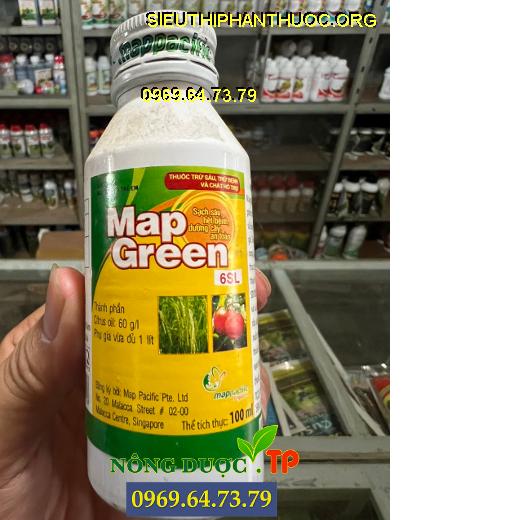 MAP GREEN 6SL- Thuốc Đặc Trị Bệnh Vàng Lá Chính Sớm, Bọ Phấn, Thán Thư