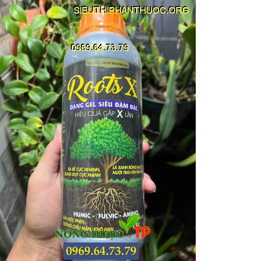 ROOTS X- Bổ Sung Humic- Fulvic- Amino- Phân Bón Siêu Kích Rễ