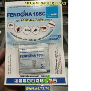 FENDONA 10SC- Diệt Muỗi, Gián, Kiến, Bọ Chét, Kiến Ba Khoang