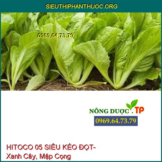 HITOCO 05 SIÊU KÉO ĐỌT- Xanh Cây, Mập Cọng