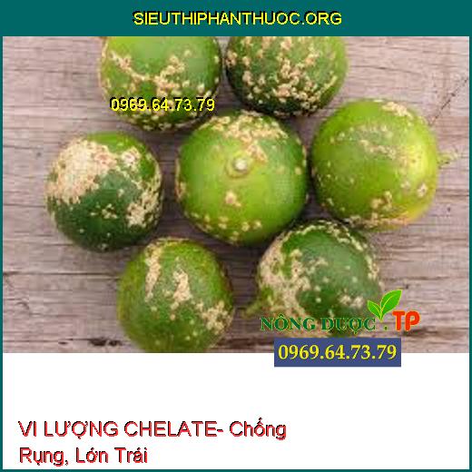 VI LƯỢNG CHELATE- Chống Rụng, Lớn Trái