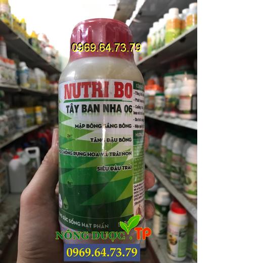 NUTRI BO - TÂY BAN NHA 06 -Tăng Khả Năng Đậu Trái Cao -Phát Hoa Mập Dài