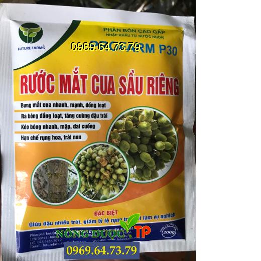 PROFARM P30 – RƯỚC MẮT CUA SẦU RIÊNG - Bung mắt cua nhanh, mạnh, đồng loạt