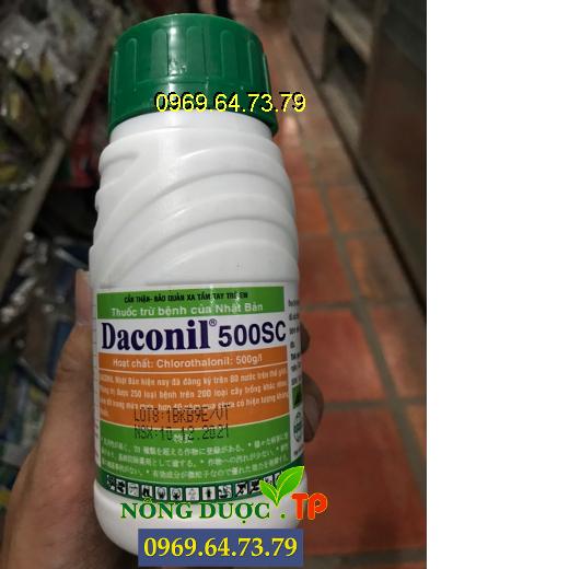 DACONIL 500SC - Đặc Trị bệnh sương mai, thán thư, phấn trắng, đạo ôn 240ml