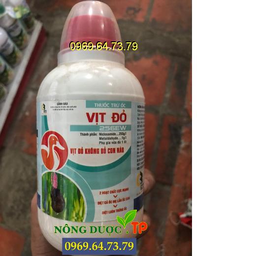 VỊT ĐỎ 256EW - Diệt Cả Ốc Mẹ Lẫn Ốc Con - Diệt Luôn Cả Trứng Ốc