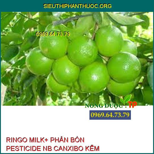 RINGO MILK+ PHÂN BÓN PESTICIDE NB CANXIBO KẼM