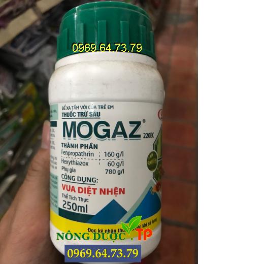 MOGAZ 220EC - VUA DIỆT NHỆN - Đặc Trị Nhện Gié Ấu Trùng Và Trứng