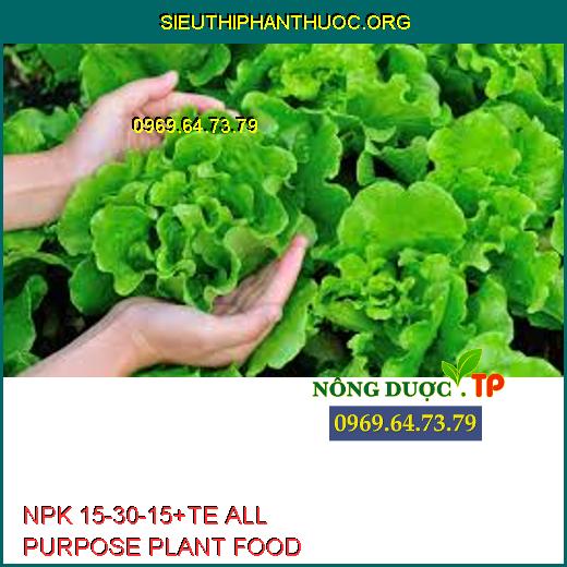 NPK 15-30-15+TE ALL PURPOSE PLANT FOOD