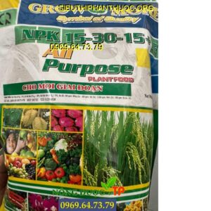 NPK 15-30-15+TE ALL PURPOSE PLANT FOOD- Cung cấp Dinh Dưỡng Cho Mọi Giai Đoạn