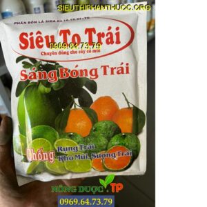 PHÂN BÓN LÁ SIBA 03 18.21+TE- Siêu To Trái, Trái Sáng Bóng Dùng Cho Cây Có Múi