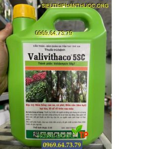 VALIVITHACO 5SC- Đặc Trị Nấm Hồng, Đốm Vằn, Lở Cổ Rễ Trên Rau màu