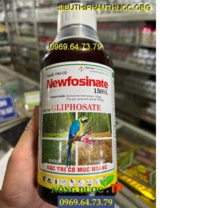 NEWFOSINATE 150SL- Đặc Trị Cỏ Mọc Hoang Mà Thuốc Khác Không Trị Được Thay Thế Gliphosate