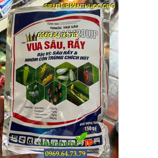 BUCCAS 120WP VUA SÂU RẦY- Đặc Trị Rầy Lưng Trắng, Côn Trùng Chích Hút