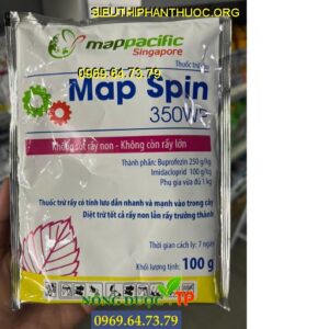 MAP SPIN 350WP- Đặc Trị Rầy Non Lẫn Rầy Trưởng Thành Ở Lúa
