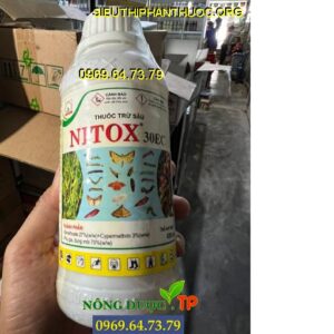 NITOX 30EC- Đặc Trị Các Loại Sâu Cuốn Lá, Sâu Đục Bẹ, Sâu Ăn Lá, Rệp