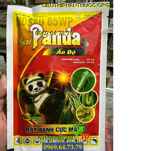 NOSAU 85WP GẤU PANDA- Thuốc Đặc Trị Rầy Xanh Cực Mạnh