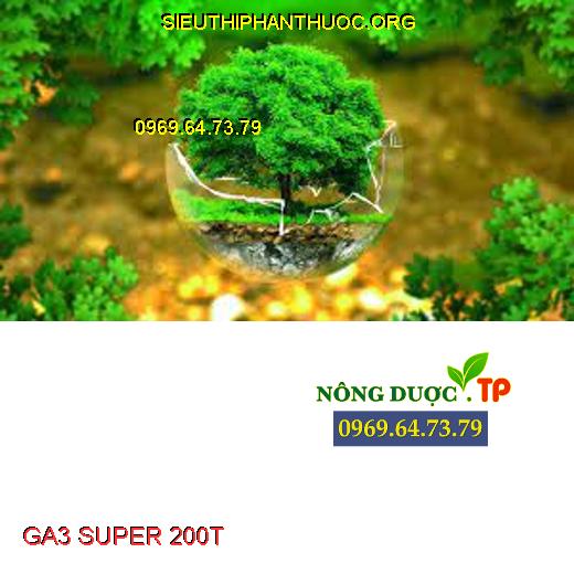 GA3 không độc với người, gia súc, và môi trường sinh thái. 