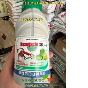 KASUGACIN 3SL- Đặc Trị Khô Vằn Đạo Ôn Trên Lúa, Sương Mai Trên Dưa Chuột