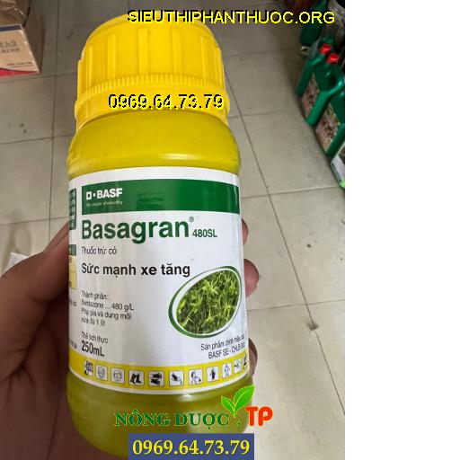 BASAGRAN 480SL- Đặc Trị Cỏ Lá Rộng Trên Lúa