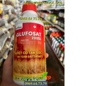 GLUFOSAT 200SL: Thuốc Đặc Trị Cỏ Hòa Bản, Cỏ Lá Rộng, Các Loại Cỏ Đã Kháng Thuốc