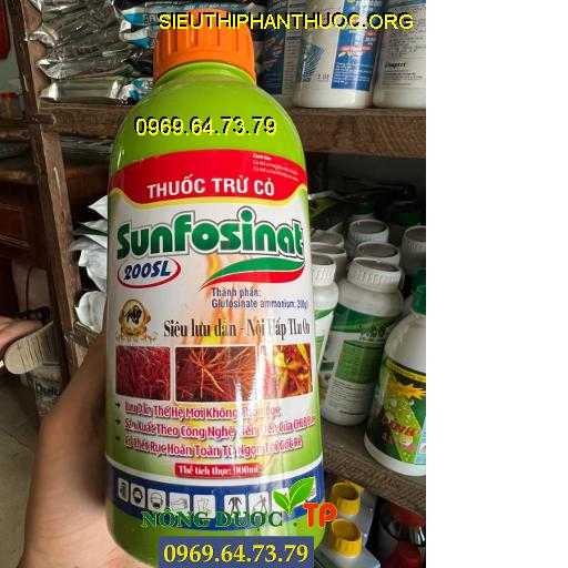 SUNFOSINAT 200SL- Đặc Trị Cỏ Trên Cà Phê