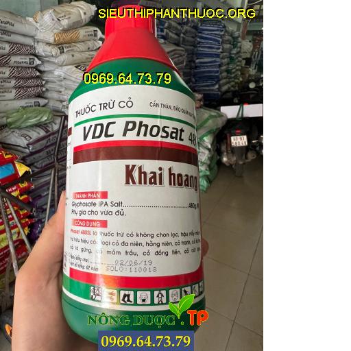 VDC PHOSAT 480SL- Thuốc Diệt Cỏ Lưu Dẫn