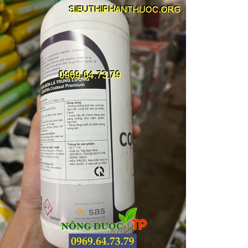 SENTRA CODASAL PREMIUM - Phòng Chống Thối Trái, Nứt Trái, Nám Trái, Rụng Trái Non Do Thiếu Canxi