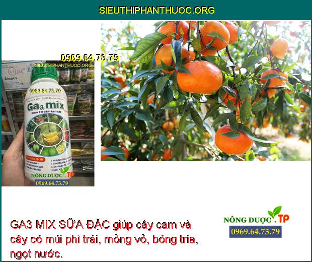 GA3 MIX SỮA ĐẶC