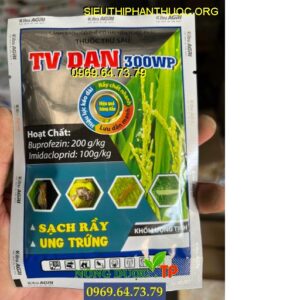 TV DAN 300WP - Đặc Trị Rầy, Rệp Ung Trứng Rầy, Rầy Nâu Hại Lúa