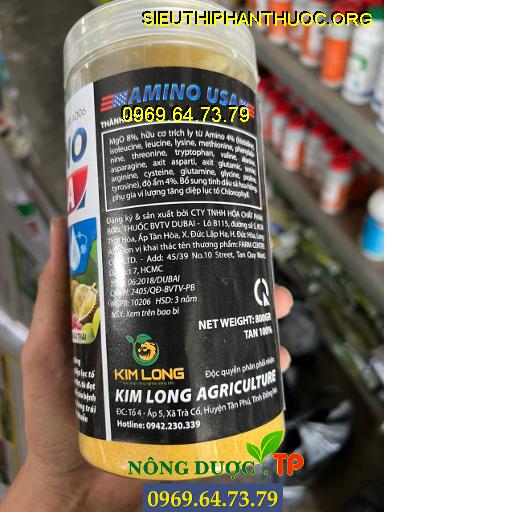 TRACE FERTILIZER AD06 AMINO USA - Hạn Chế Sâu Bệnh, Đậu Trái Nhiều, Giúp Trái To, Bóng Trái