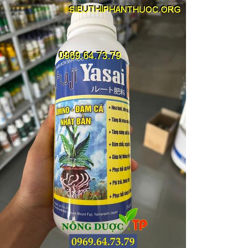 PHÂN BÓN SINH HỌC FUJI YASAI AMINO-ĐẠM CÁ NHẬT BẢN - Giúp Cây Đâm Chồi, Mập Thân, Xanh Lá, Phục Hồi Cây Hư Tổn, Phì Trái, Bóng Trái