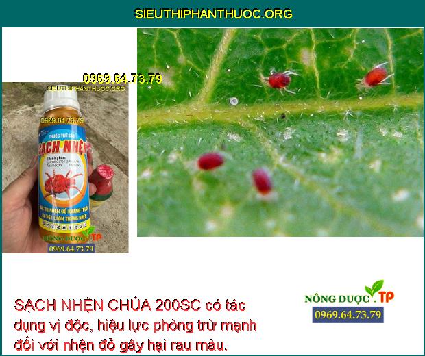 SẠCH NHỆN CHÚA 200SC