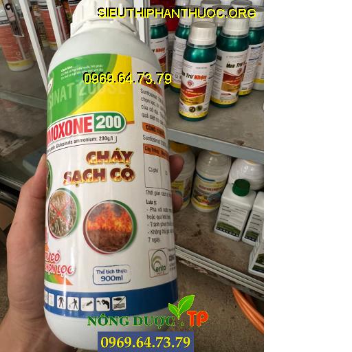 THUỐC TRỪ CỎ SUNFOSINAT 200SL GLUMOXONE 200 - Cháy Sạch Cỏ, Đặc Trị Cỏ Lá Rộng Và Lá Hẹp