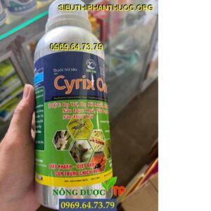 THUỐC TRỪ SÂU CYRIX ONE - Đặc Trị Bọ Trĩ, Rệp Sáp, Bọ Xít Muỗi, Sâu Đục Quả, Sâu Đục Thân, Sâu Đục Trái