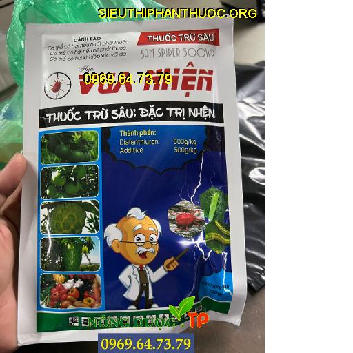 THUỐC TRỪ SÂU SAMSPIDER 500WP VUA NHỆN - Đặc Trị Nhện Trên Cây Nho