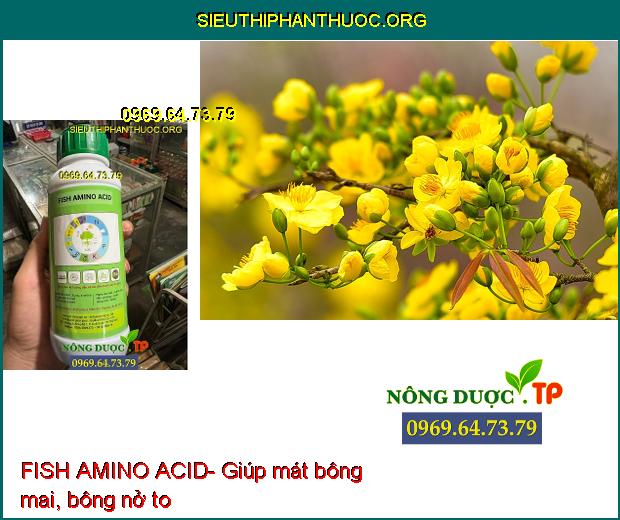 FISH AMINO ACID- Hạt Nảy Mầm- Đẻ Nhánh Nhiều- Ra Hoa- Đậu Trái- Chống Rụng Trái