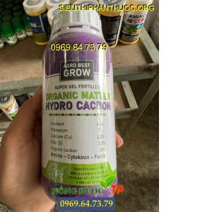 organic matter hydro cacbon
