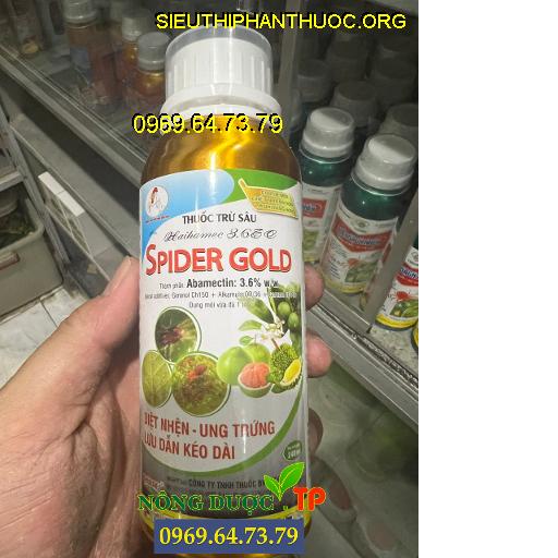 HAIHAMEC 3.6EC SPIDER GOLD- Đặc Trị Nhện Đỏ- Nhện Lông Nhung- Nhện Gié.